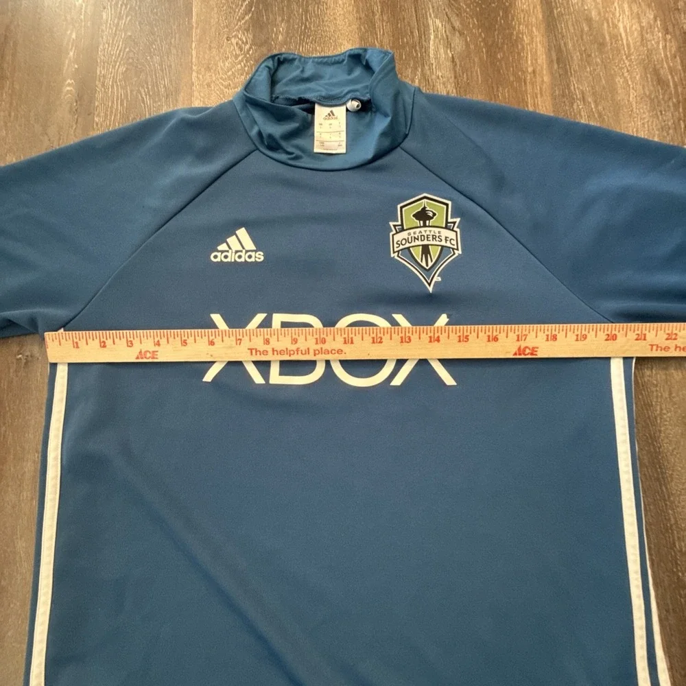 Adidas Seattle Sounders XBOX Home Long Sleeve Soccer Jersey Size L Goalie Kit